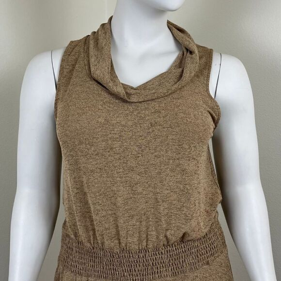 Soft Surroundings Womens Size L Tall Kerry Cowl Neck Swing Midi Pullover Dress - Picture 3 of 17